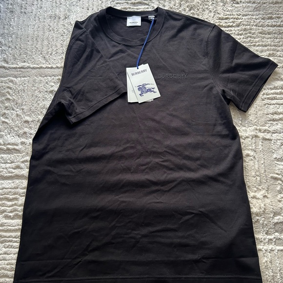 Burberry Black Men's Shirt M Brand New